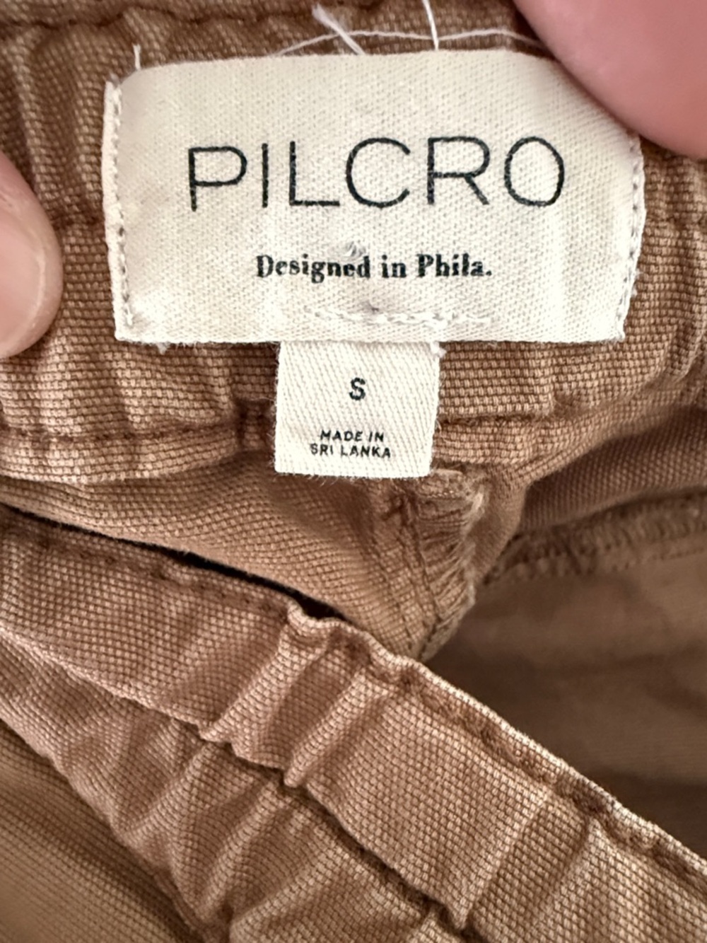 Pilcro Cropped Wide-Leg Pants in Brown - Picture 6 of 6